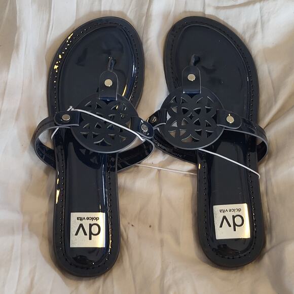 DV by Dolce Vita Navy Sandals - Picture 2 of 4